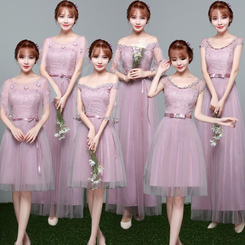 短裙百搭孕妇伴娘礼服女2018新款漏肩迎宾特色低胸小长款优雅闺蜜在类目 女装/女士精品, 婚纱/旗袍/礼服, 礼服/晚装中 - 来自Buy2taobao.com提供专业的淘宝代购服务