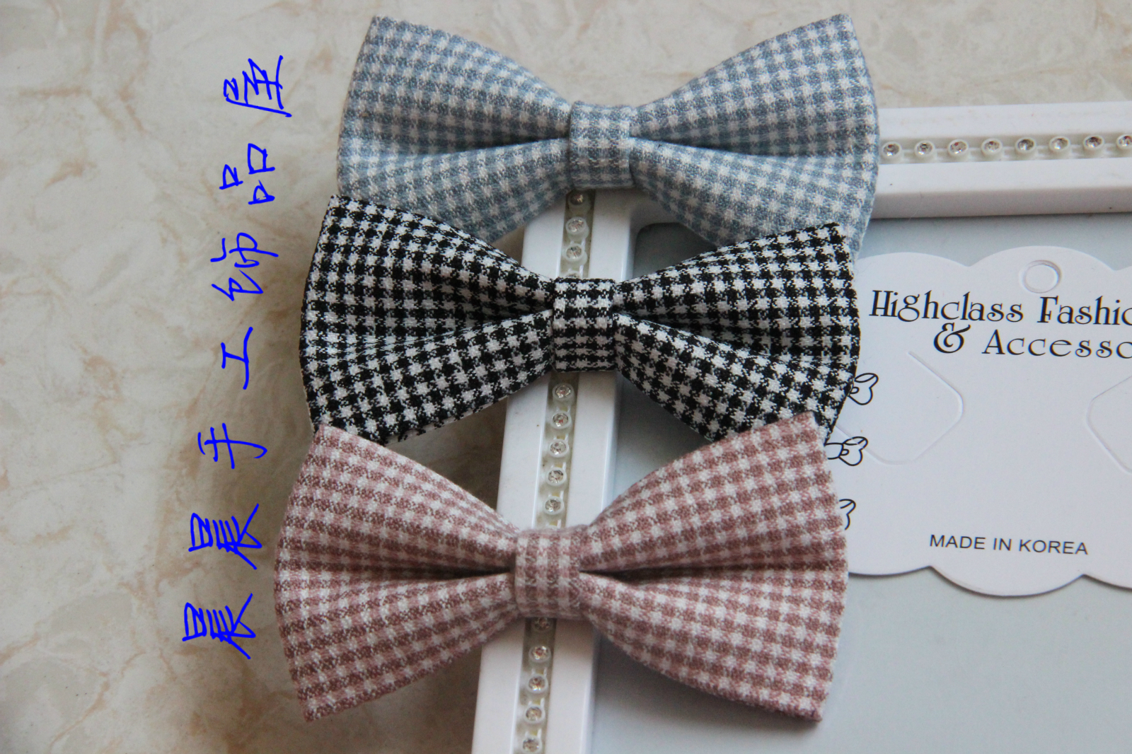 高端手工定制親子領結男童時尚百搭格子兒童演出西裝襯衫蝴蝶結在類目 童裝/嬰兒裝/親子裝, 兒童配飾, 領結中 - 來自Buy2taobao.com提供專業的淘寶代購服務