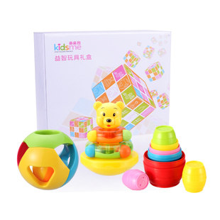 Kiss Me Baby educational toys stacks of baby educational toys gift set of 3 stacks of toys