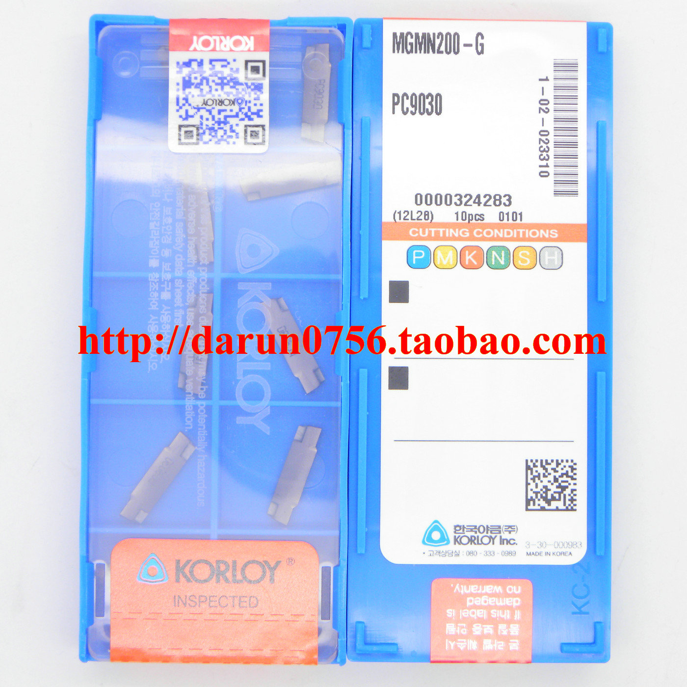MGMN200-G-PC9030 KORLOY刀具 車床切斷切槽加工不鏽鋼數控車刀片在類目 五金/工具, 刃具, 其他刃具中 - 來自Buy2taobao.com提供專業的淘寶代購服務