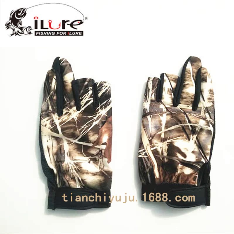 Fishing lures glove Lucy three fingers wear-resisting freshwater Fishing Fishing Accessories outdoors Fishing Supplies equipmentin the Outdoor/Mountaineer/Camping/Travel Goods , Fishing equipment , Fishing Gloves category - from Buy2taobao.com to provide professional Taobao agent buy service