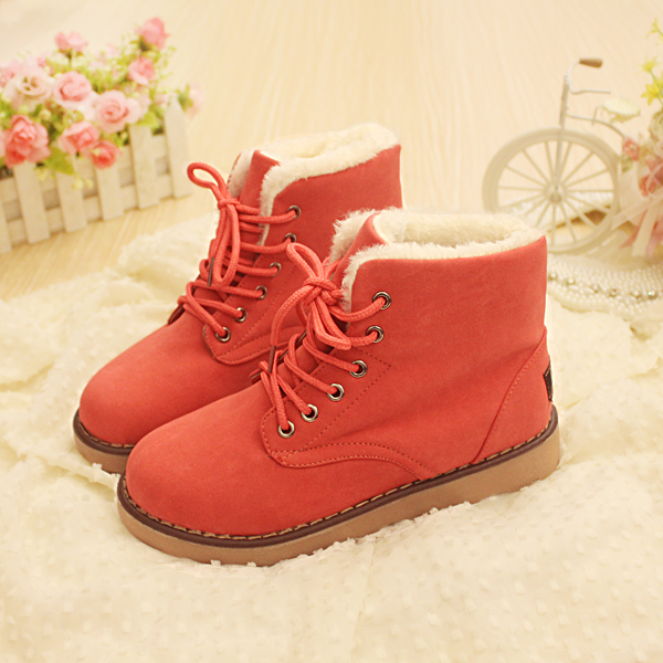 休闲新款女鞋甜美粗跟...