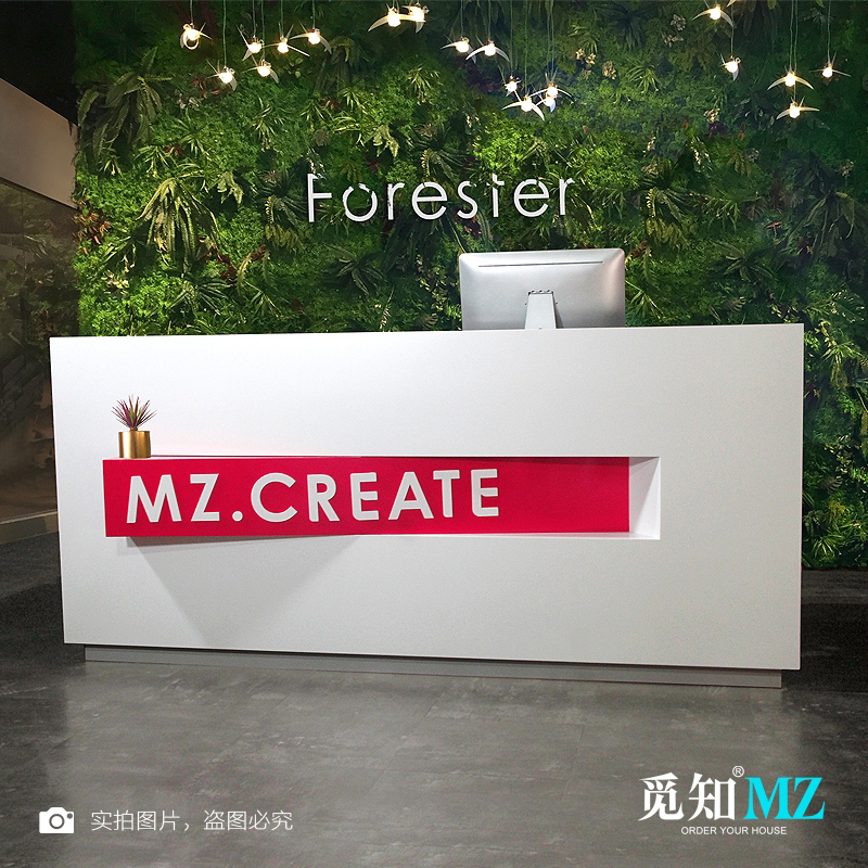 简约吧台公司前台接待台服装店收银台儿童宠物店吧台桌LOGO定制在类目 商业/办公家具, 超市家具, 收银台中 - 来自Buy2taobao.com提供专业的淘宝代购服务