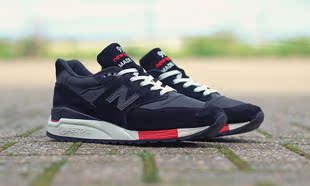  正品New Balance 998 男士跑步鞋 新百伦余文乐复古男鞋慢跑鞋