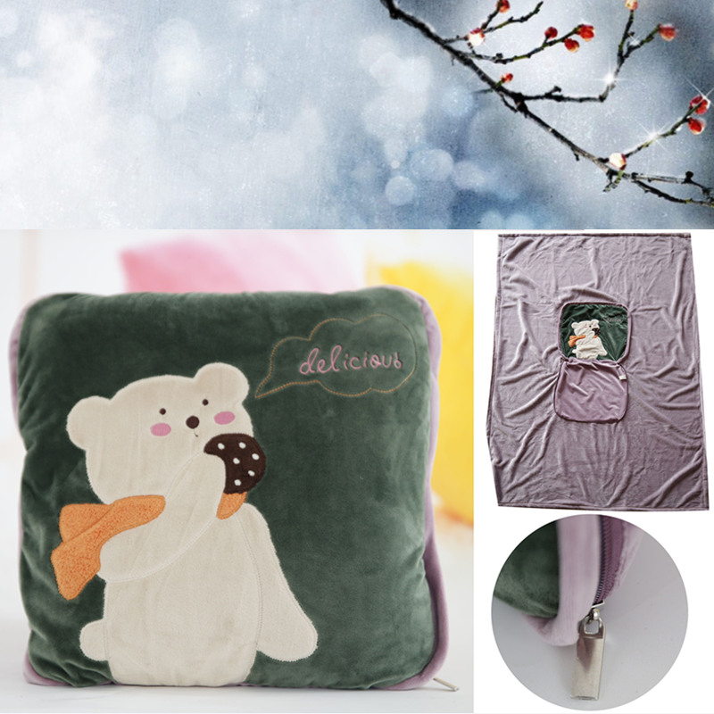 new pattern Hug Baby Cartoon summer quilt Dual use Pillow Blanket Office Noon break Jushi Travel? Suppliesin the Home Fabric , Pillow/Pillow category - from Buy2taobao.com to provide professional Taobao agent buy service