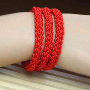  【淘800独家秒杀】开光蛇年手编 开运辟邪吉祥 男士/女士红绳手链