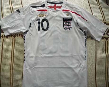 正品茵宝07\/08\/09英格兰10号欧文球衣 正版足