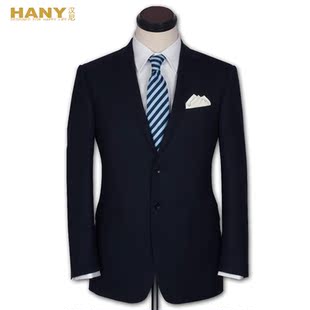  HANY高档男士商务正装套装正品 新郎结婚礼服西服 男士羊毛西装