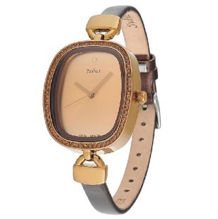  正品牌韩国聚利时Julius复古表韩版时尚女表水钻表时装表皮带手表