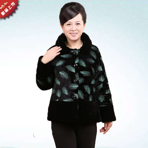 2013新款棉衣唐装中老年棉服妈妈装老年人冬装中年女装加厚外套