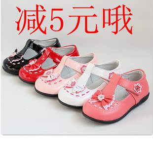  小林川子儿童皮鞋 春款真皮童鞋 软牛皮鞋 韩版女 公主单鞋711