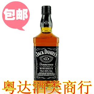 特价正品洋酒40度杰克丹尼威士忌750ml 美国原瓶原装进口全国包邮