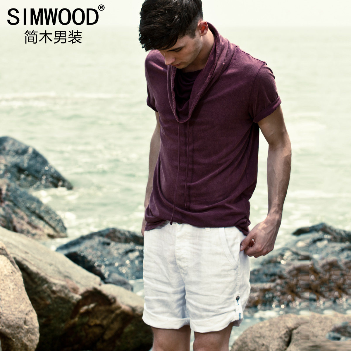 简木男装 <em>男士</em>休闲<em>短裤</em>夏装<em>五分裤</em> 欧美<em>潮男</em>宽