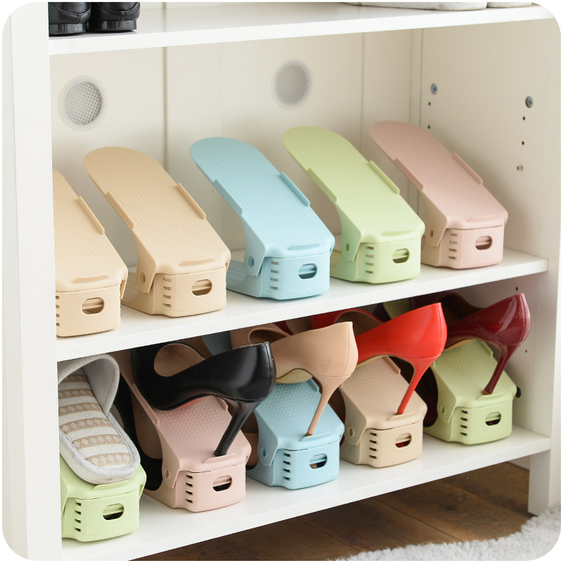 adjust simple and easy double-deck Plastic Integrated shoe rack E206 Shoe bracket household space shoes Storage rackin the Storage consolidation , Home Storage appliances , Cabinets , Shoebox category - from Buy2taobao.com to provide professional Taobao agent buy service