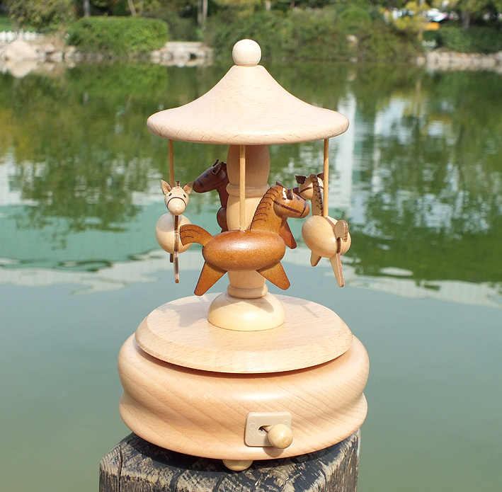 woodiness merry-go-round Music box dance Ballet girl rotate The music box Girlfriend girl birthday Christmas giftsin the Home accessories , Decorative items , Music Box category - from Buy2taobao.com to provide professional Taobao agent buy service