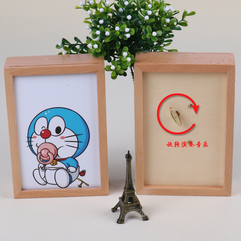 woodiness Music box The music box Photo frame Photo Frame Home Furnishing Ornaments originality birthday gift men and women Friend giftin the Home accessories , Frame/Frames category - from Buy2taobao.com to provide professional Taobao agent buy service