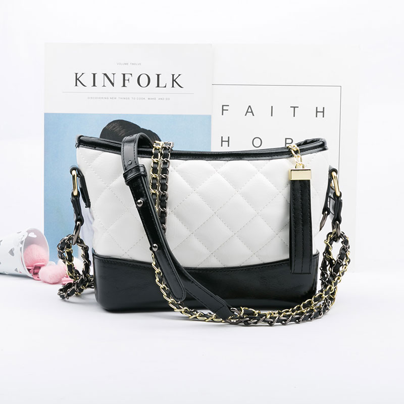 2019 new pattern classic fashion Female bag One shoulder Messenger Versatile Trend Small fragrant wind cowhide Quilted Rangers packin the Leather/Lady bags/Men's bag, Ms. bags category - from Buy2taobao.com to provide professional Taobao agent buy service