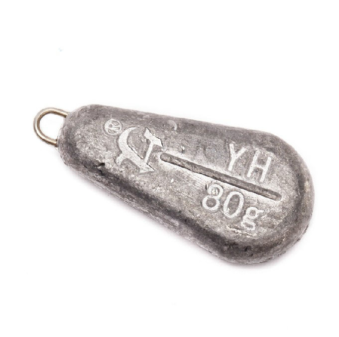 水滴铅坠 20g-100g扁型带环铅坠鱼坠子海钓配重铅坠渔具配件|ruв категории открытый/альпинизм/в поход/Поездки товаров, Рыбалка оборудования, грузило - от Buy2taobao.com для оказания профессиональной услуги покупки агента Taobao