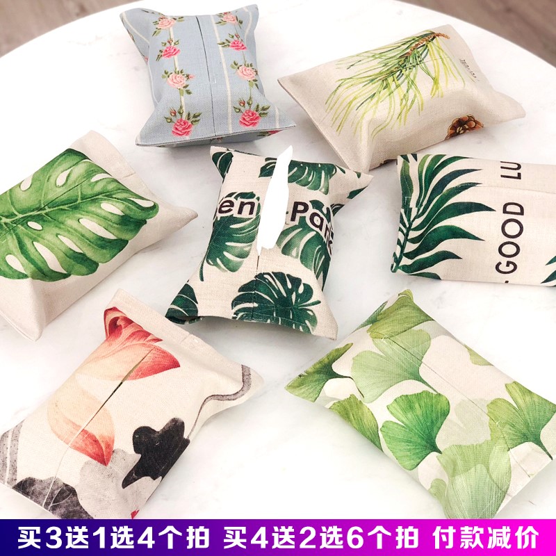 小清新棉麻布艺纸巾袋 纸巾套 北欧纸巾盒创意收纳客厅车载抽纸盒在类目 收纳整理, 家庭收纳用具, 收纳套, 纸巾套中 - 来自Buy2taobao.com提供专业的淘宝代购服务