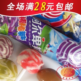  小朋友最爱 休闲糖果喜糖 阿尔卑斯棒棒糖 非台湾不二家黑糖话梅