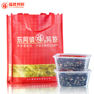  淘金币 福牌正品500g现蒸女士型即食阿胶糕/固元膏 福胶补气血 正