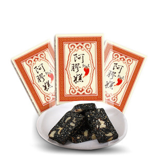  红桃K正宗山东东阿即食阿姣糕固元膏80g 买8送1罐