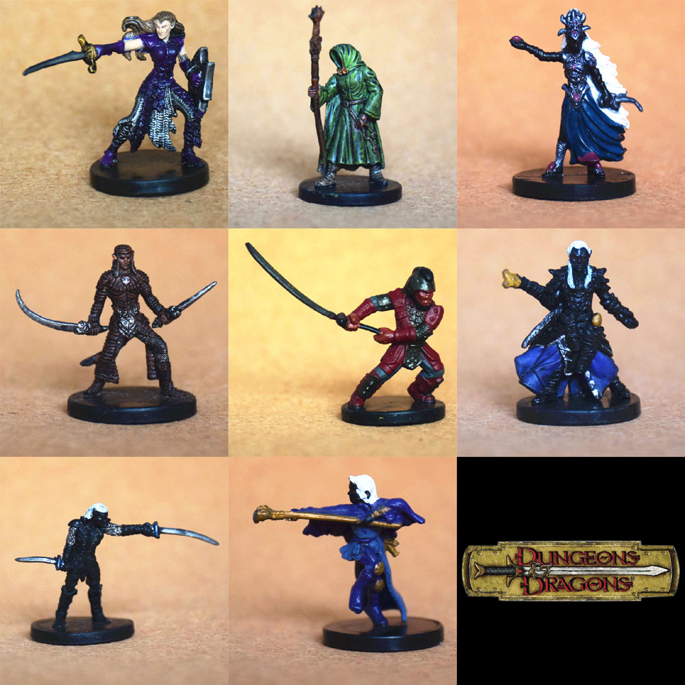 Wizards of the Coast Wizards Dungeons and Dragons DND Run group Game model Has color Elf Warriorin the Play mode/Anime/Periphery/cos/Board games , Chess/Board games , Other chess/Table Games category - from Buy2taobao.com to provide professional Taobao agent buy service