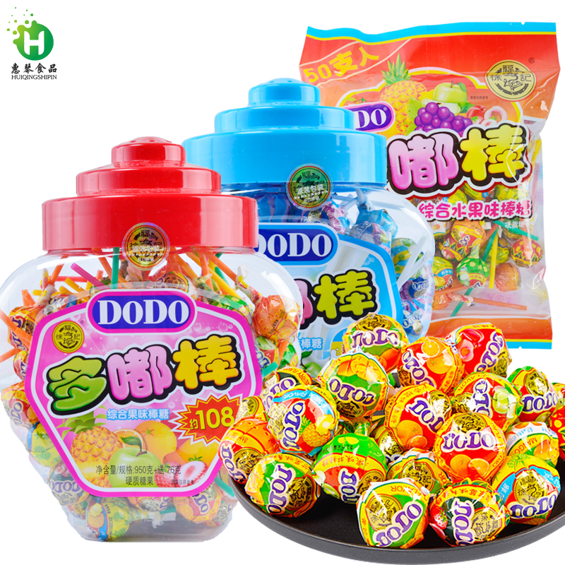 Hsu Fu Chi Lollipop Drum DODO comprehensive Fruity 108 branch 1026g Candy spreein the Snacks/Nuts/Specialty , Sweets and snacks/Jelly/Pudding , Candy category - from Buy2taobao.com to provide professional Taobao agent buy service