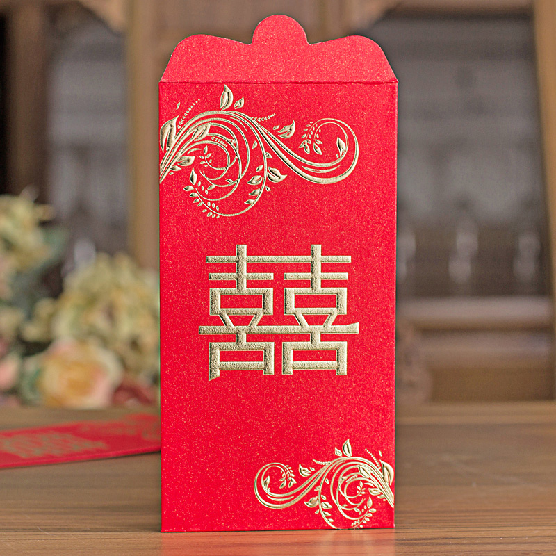 红地毯 结婚利是封 创意礼金袋 厚纸红包 利事封 千元红包 1个 红地毯 结婚利是封 创意礼金袋 厚纸红包 利事封 千元红包 1个