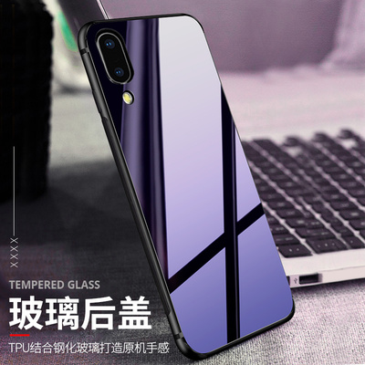 vivox21手机壳vivo x21屏幕指纹版玻璃硅胶套全包vivi潮男女款a