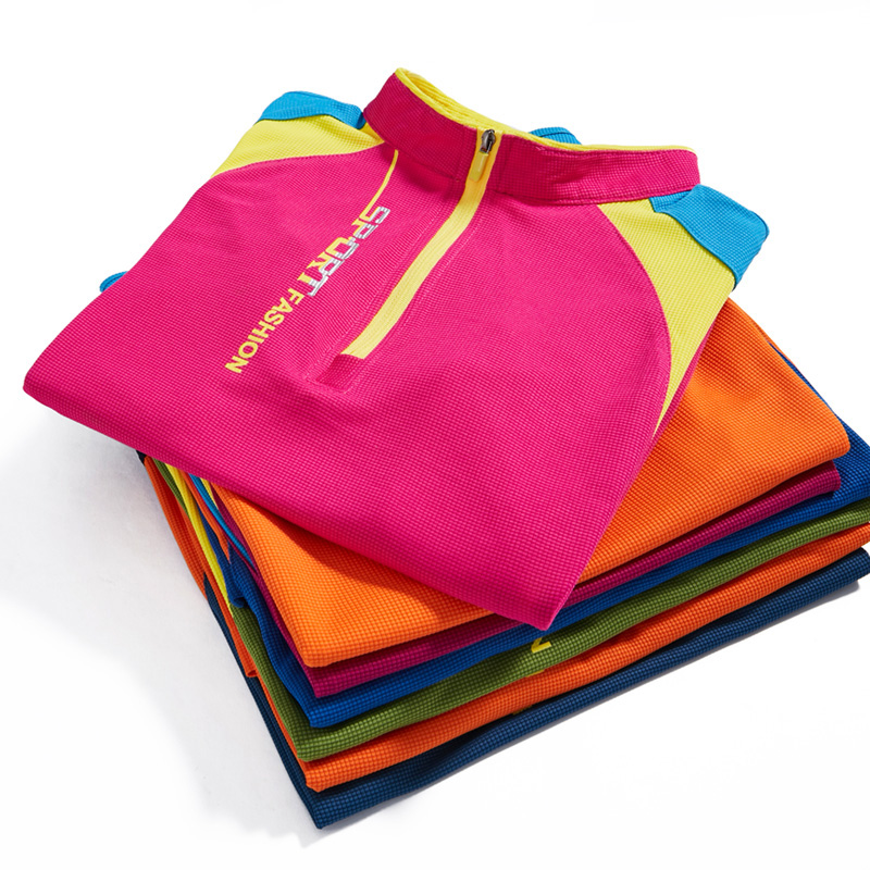 户外长袖T恤女款速干衣立领快干衣男士跑步登山运动体恤衫情侣在类目 户外/登山/野营/旅行用品, 户外服装, 速干衣裤, 速干T恤中 - 来自Buy2taobao.com提供专业的淘宝代购服务