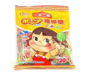  【四件包邮】不二家 20支装棒棒糖混装水果味