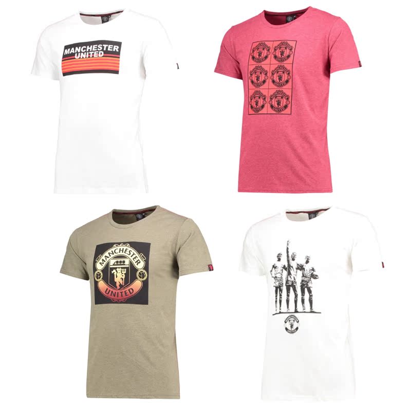Manchester United quality goods Britain Order 2018 new pattern Manchester United Fan Anniversary fashion leisure time man Short sleeved T-shirtin the Sportswear/Casual Clothing , Sports T-shirt category - from Buy2taobao.com to provide professional Taobao agent buy service