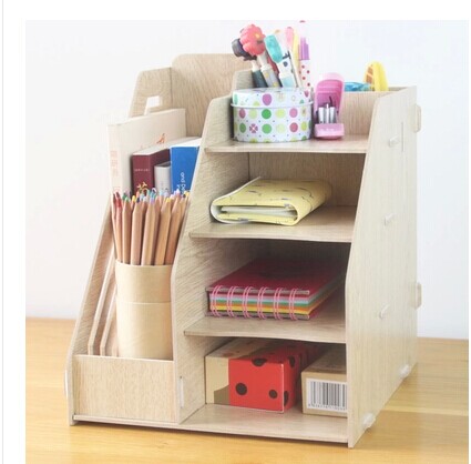 Magazine organizer strips