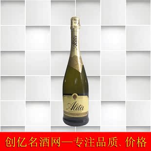  起泡酒 原装进口立陶宛 艾莉塔莎当妮半干起泡葡萄酒 750ml