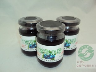  大兴安岭绿源蜂业野生蓝莓果酱迷百倍蜂蜜果酱150克 批发