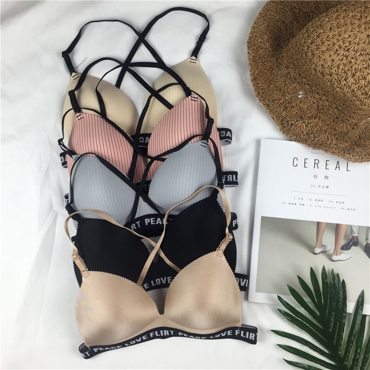 Underwear Small chest No trace Versatile Gather Multicolor Steel ring camisolein the Women's clothing/Boutique , Bra category - from Buy2taobao.com to provide professional Taobao agent buy service