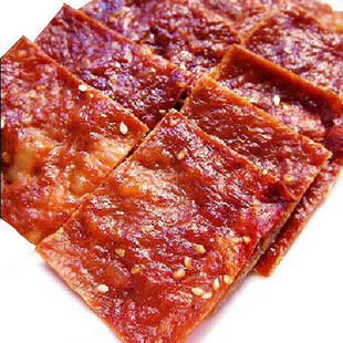  欧客家靖江特产休闲零食双鱼口味的蜜汁猪肉脯猪肉干特制零食品