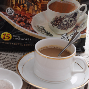  马来西亚进口 益昌老街三合一白咖啡 南洋拉咖啡600克 100%正品