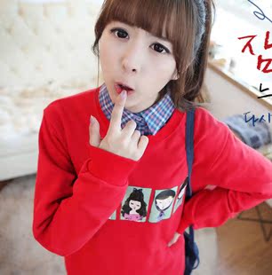 新款大码宽松休闲时尚...