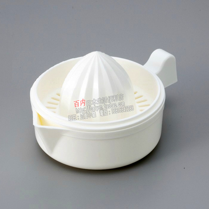 日本进口 水果榨汁器 橙汁挤汁器 手动榨汁器机 双层组合压汁器在类目 厨房/烹饪用具, 厨用小工具/厨房储物, 手动榨汁器中 - 来自Buy2taobao.com提供专业的淘宝代购服务