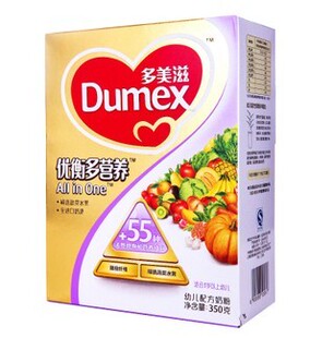  Dumex/新装多美滋3段金装优衡多营养配方奶粉350G克盒装 1-3岁