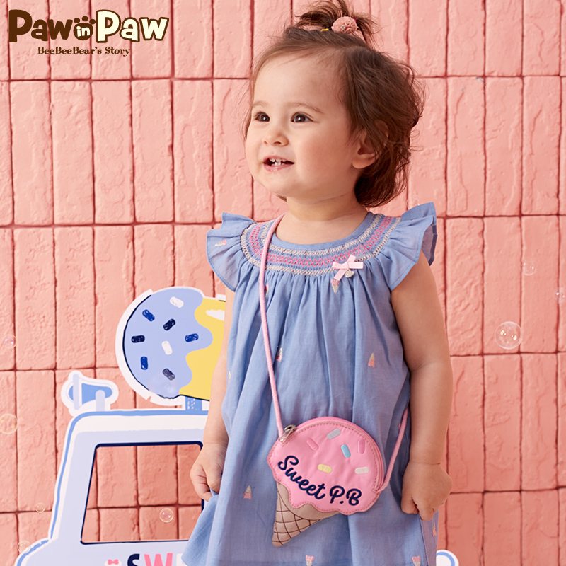 Pawinpaw卡通小熊童装2019年新款夏女宝宝印花斜挎包冰淇淋小包包|ruв категории Детская одежда, детей аксессуары, сумка - от Buy2taobao.com для оказания профессиональной услуги покупки агента Taobao