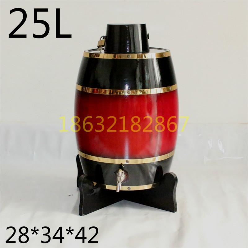 Wooden barrels and barrels 25L Wooden cask 50 woodiness Cask Wine Barrel Wooden barrels Liquor and Spiritsin the Tableware , Flagon/Wineglass/Wine , Oak wine category - from Buy2taobao.com to provide professional Taobao agent buy service