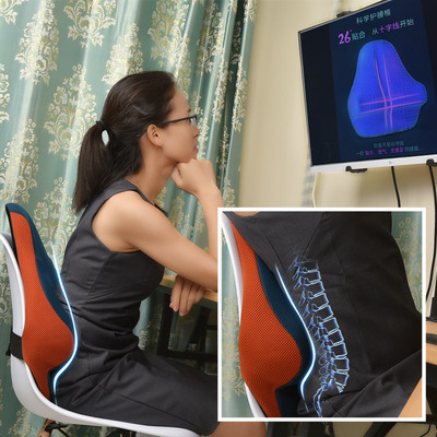 护腰靠垫办公室靠枕腰垫子靠背垫座椅腰靠腰椎垫孕妇汽车腰枕透气