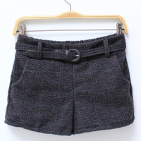 sdeer圣迪奥2013新款<em>女冬装</em>黑灰格纹冬季羊毛