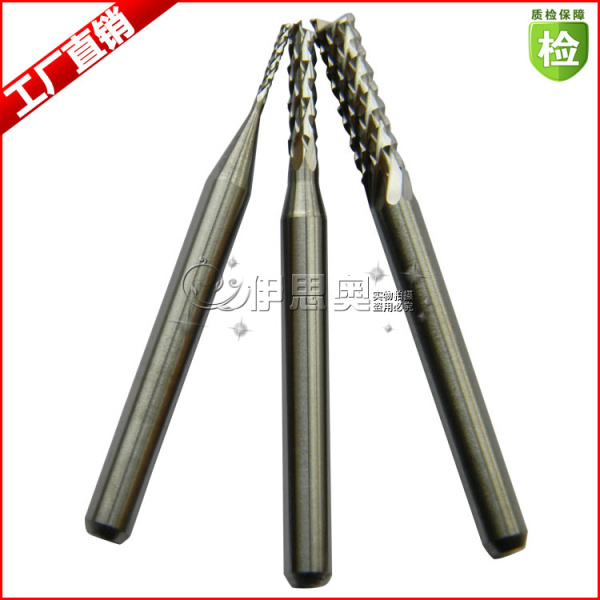 进口2.35柄钨钢铣刀 微雕刀橄榄 核雕刻刀 套装