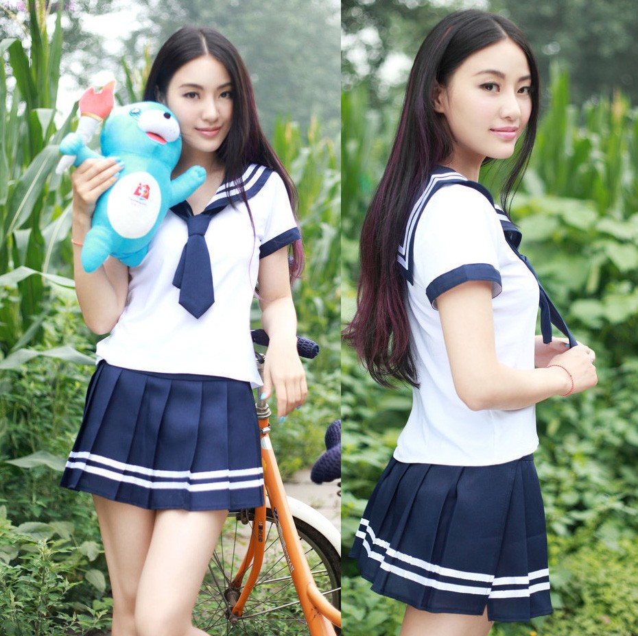 beautiful girl Student wear blue student uniform Baccalaureate gown DS Lead dancer clothing costume Policewoman Stewardess uniform Temptationin the Women's clothing/Boutique , Costume/National costume/Stage costumes , National costume/Costumes category - from Buy2taobao.com to provide professional Taobao agent buy service