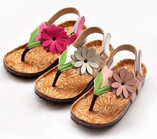  新款五粒豆正品女童公主凉鞋 夏威夷儿童夹趾凉鞋 亲子凉鞋
