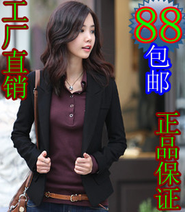  小西装 新款女装 西装外套 韩版女士西服 修身短款小西装女